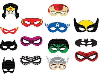 Lara Rehani upon Etsy photograph about Free Printable Superhero Photo Booth Props identify Lara Rehani upon Etsy